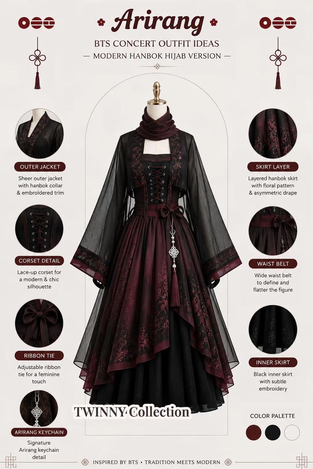 Modern Hanbok Hijab Version 
